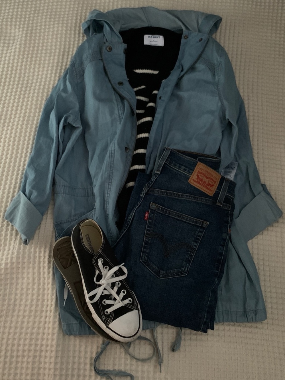 Forever 21 Light Blue Denim Shirt Jacket